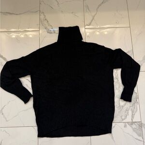 Black Turtleneck Sweater